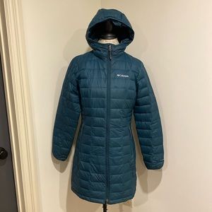 Columbia puffer jacket light weight